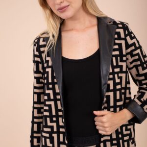 americana estampado geométrico anna mora